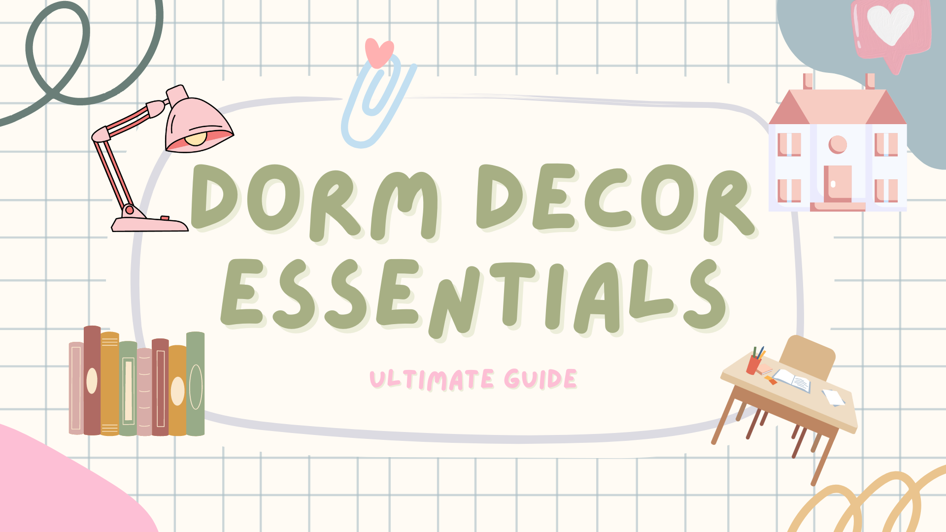 dorm room decor essentials and tricks