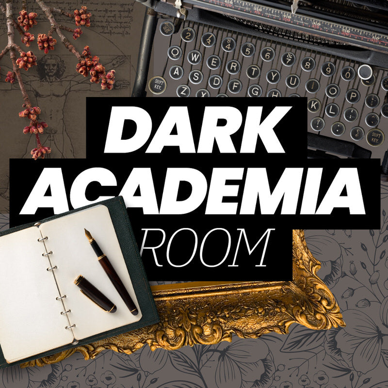 dark academia aesthetic room decor roomtery