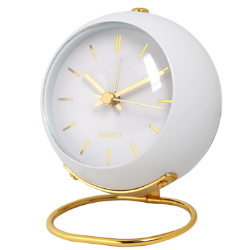 Minimalist Round Table Clock