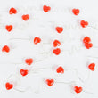 Little Red Hearts Fairy String Lights