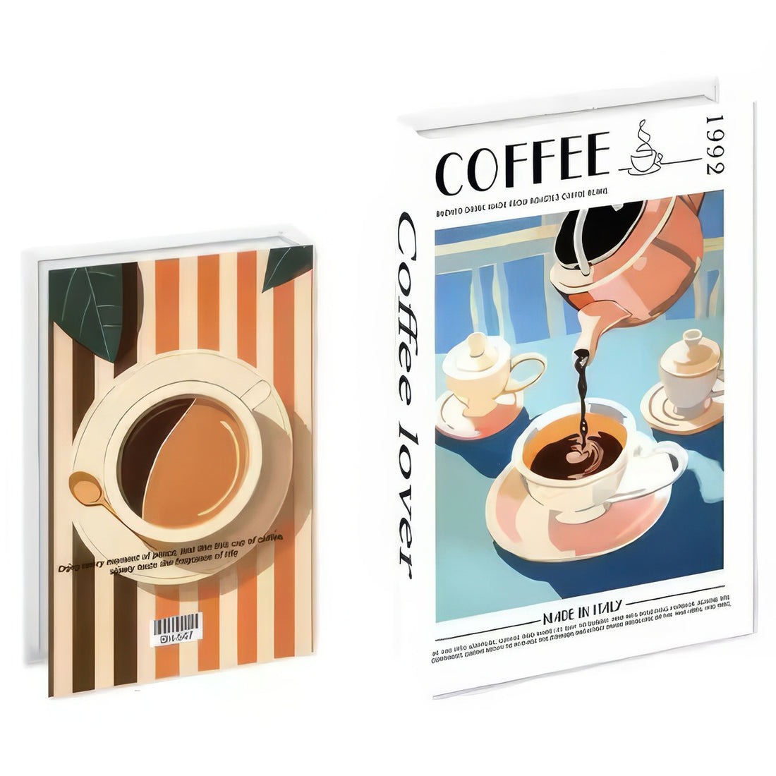 Coffee Time Book-Shaped Box