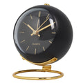 vintage minimalist round table alarm clock aesthetic room decor roomtery