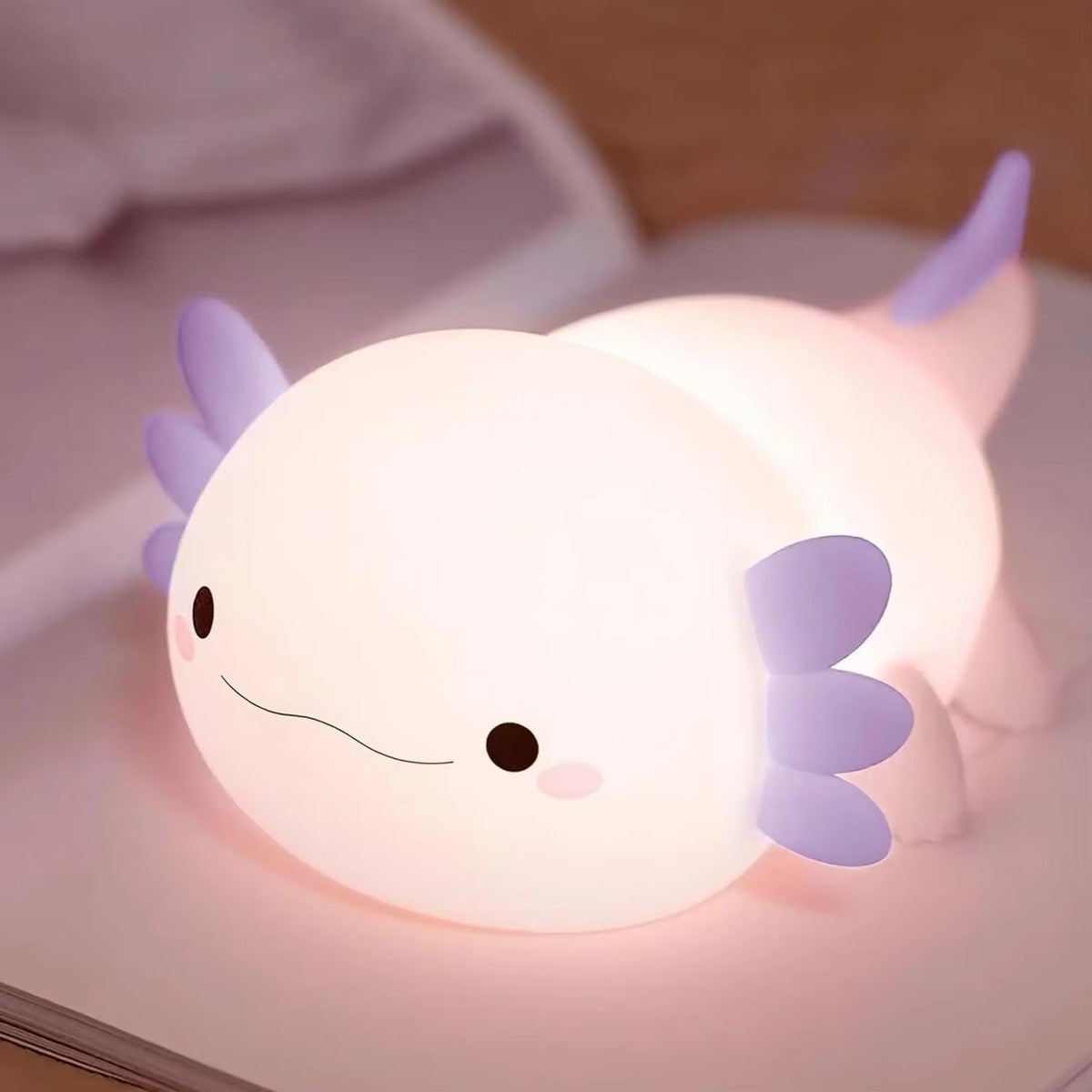 Kawaii-Axolotl-Silicone-Night-Light