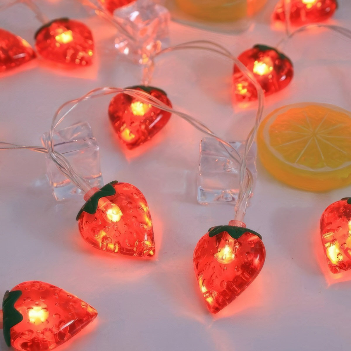 STRAWBERRY STRING LIGHTS - RoomTery