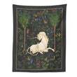 Unicorn in a Magic Forest Tapestry