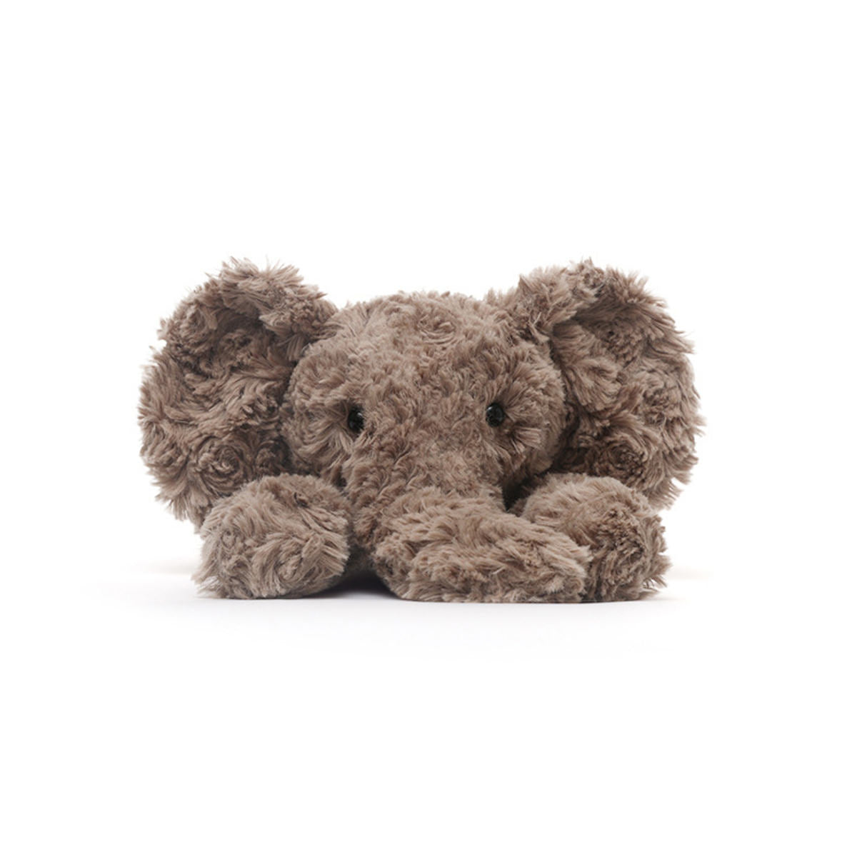 furry baby elephant plush toy