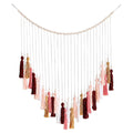 beads tassels tapestry wall decor