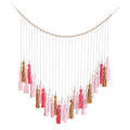 beads tassels tapestry wall decor