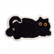 Black Cat Tufted Rug