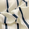 minimalist aesthetic striped bedding duvet cover set in blue shades roomtery aesthetic bedroom decor