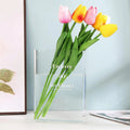 book shaped acrylic librarycore aesthetic tabletop vase roomtery room decor