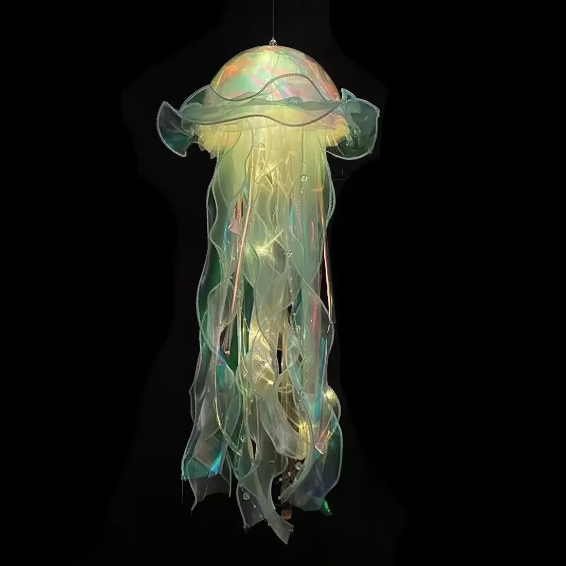 jellyfish lights wall and ceiling hanging night light decor