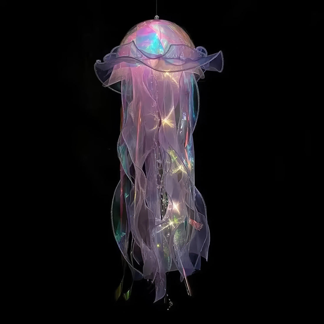 jellyfish lights wall and ceiling hanging night light decor
