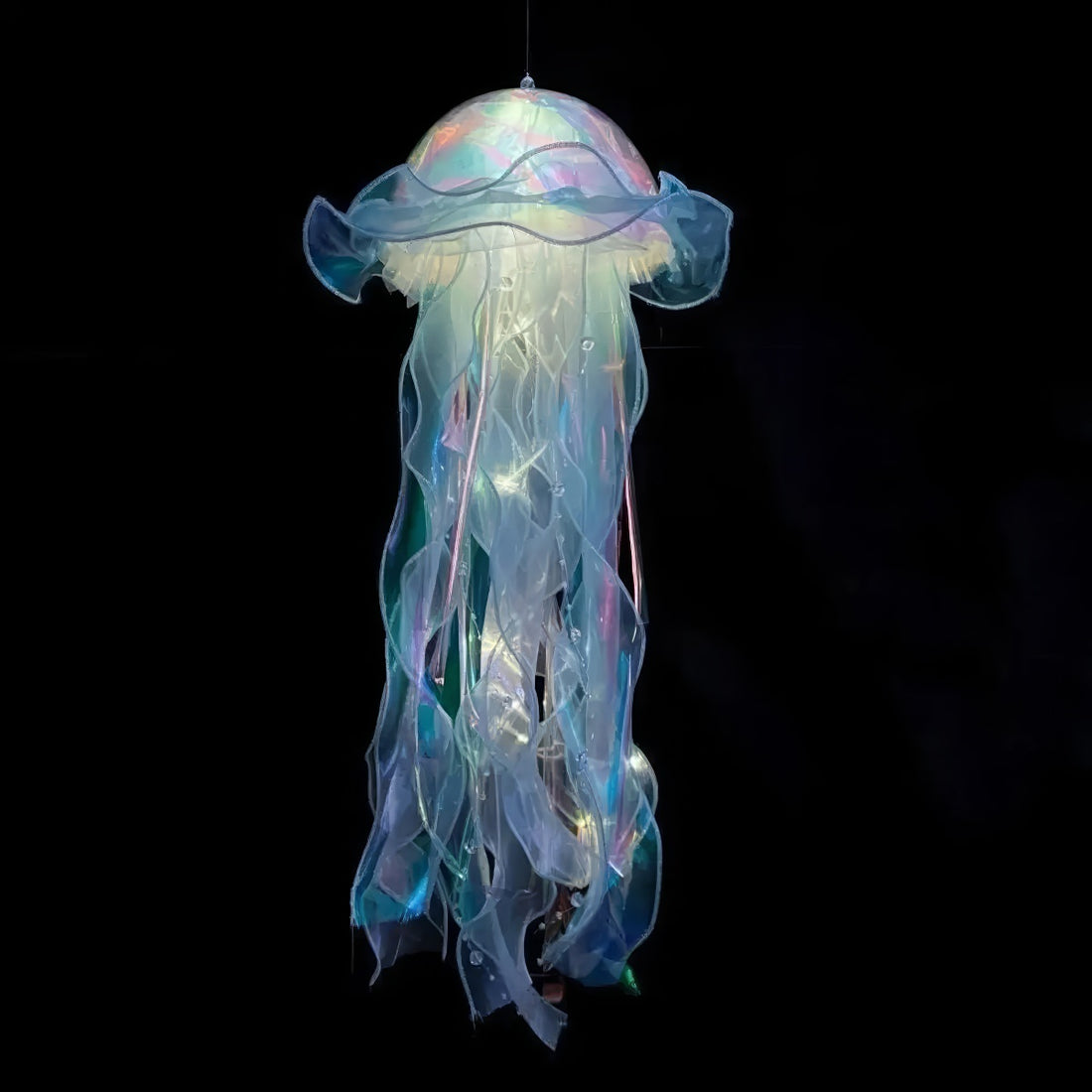 jellyfish lights wall and ceiling hanging night light decor