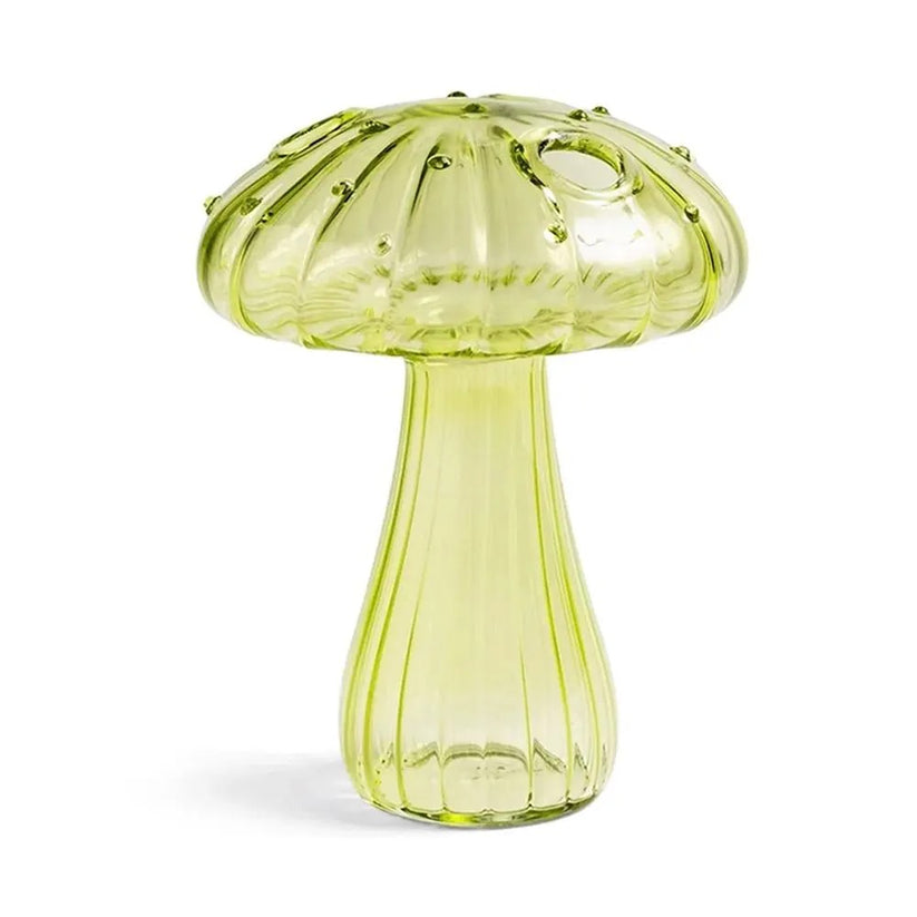 Colored Glass Magic Mushroom Vase - Shop Online on roomtery