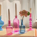 colored vintage shaped glass vase roomtery aesthetic room decor