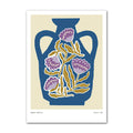 colorful modern art cut out gallery wall art aesthetic posters
