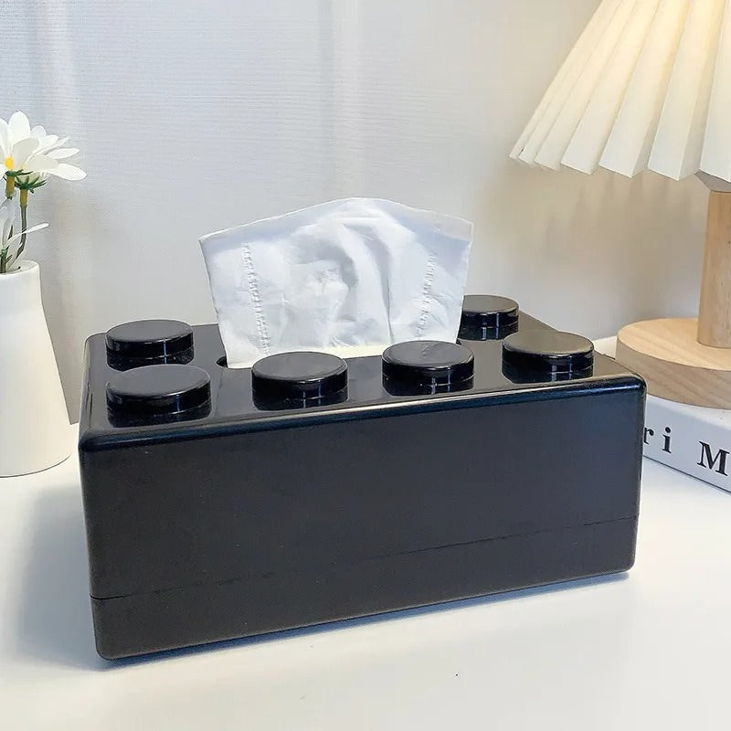 construction brick shaped tissue box paper holder roomtery aesthetic room decor