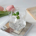 coquette aesthetic crumpled glass decorative cup roomtery