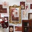 Coquette Red Roses Wall Collage Postcards