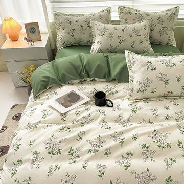 Floral Aesthetic Bedding Duvet Covers & Sets - roomtery