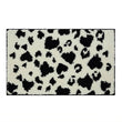 Cow Print B&W Tufted Rug