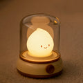 cute anime flame vintage kerosine lamp shaped night light roomtery kawaii aesthetic room decor