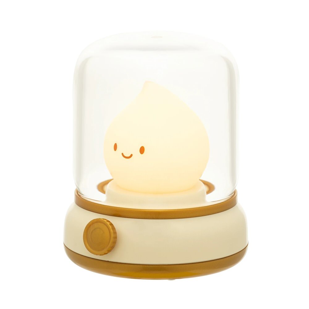 cute anime flame vintage kerosine lamp shaped night light roomtery kawaii aesthetic room decor