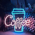 cute coffee shop wall decor neon sign roomtery