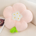 cute cherry flower plush throw pillow roomtery