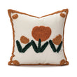 Cute Tulip Tufted Cushion Cover