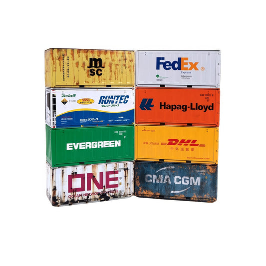 Mini Shipping Container Desk Storage Box