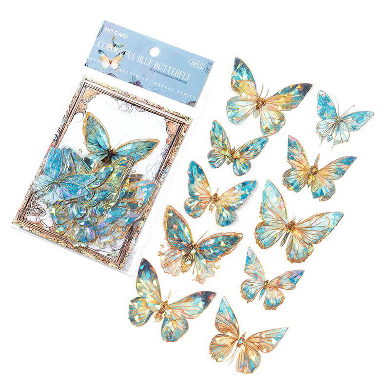 fairycore aesthetic butterfly wall decor sticker roomtery