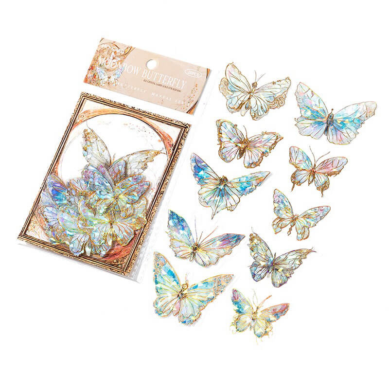 fairycore aesthetic butterfly wall decor sticker roomtery