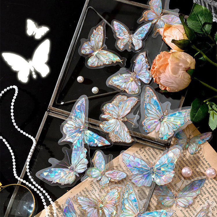 Fairy Butterflies Wall Stickers Aesthetic Room Wall Decor roomtery