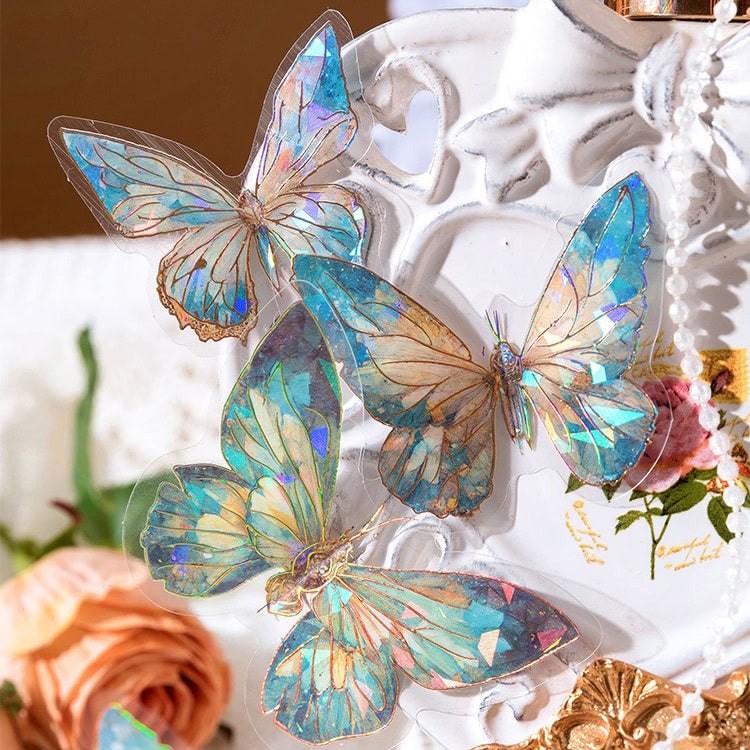 fairycore aesthetic butterfly wall decor sticker roomtery