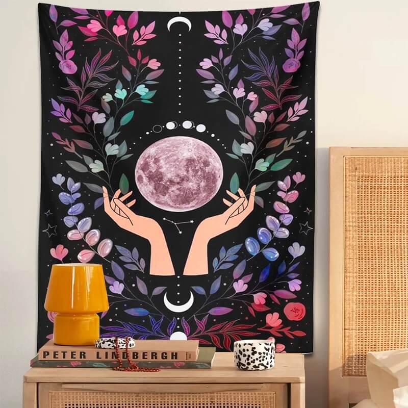 Moon 2025 print tapestry