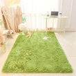 Green Grass Fluffy Carpet