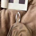 fluffy fleece warm bedding set for winter