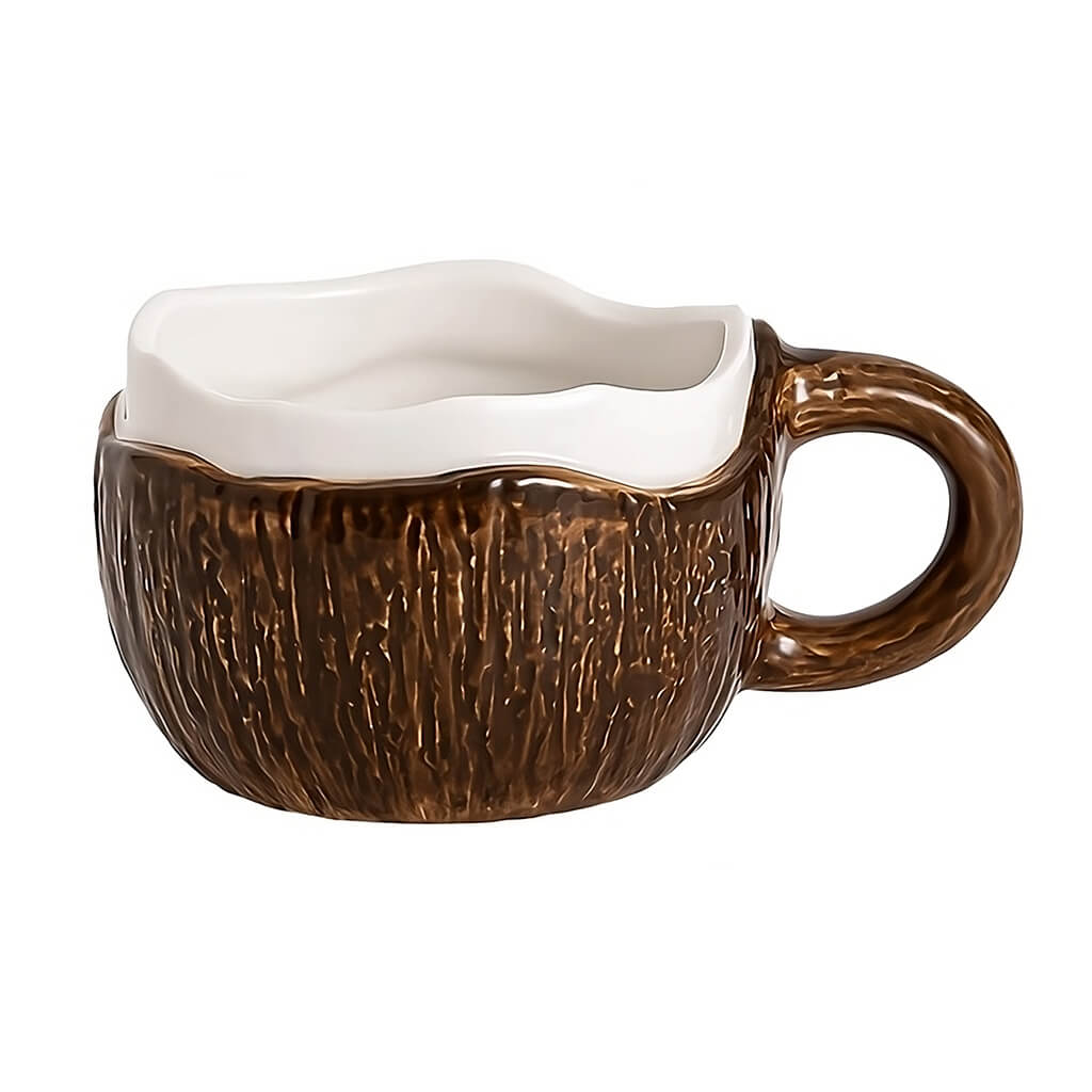 fresh coconut ceramic mug