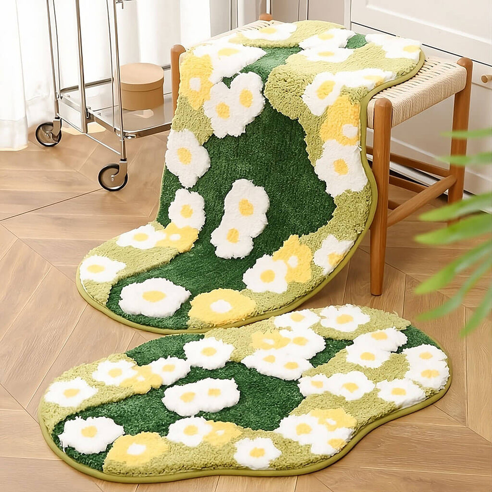 Fresh Daisy Meadow Tufted Rug - Shop Online on roomtery