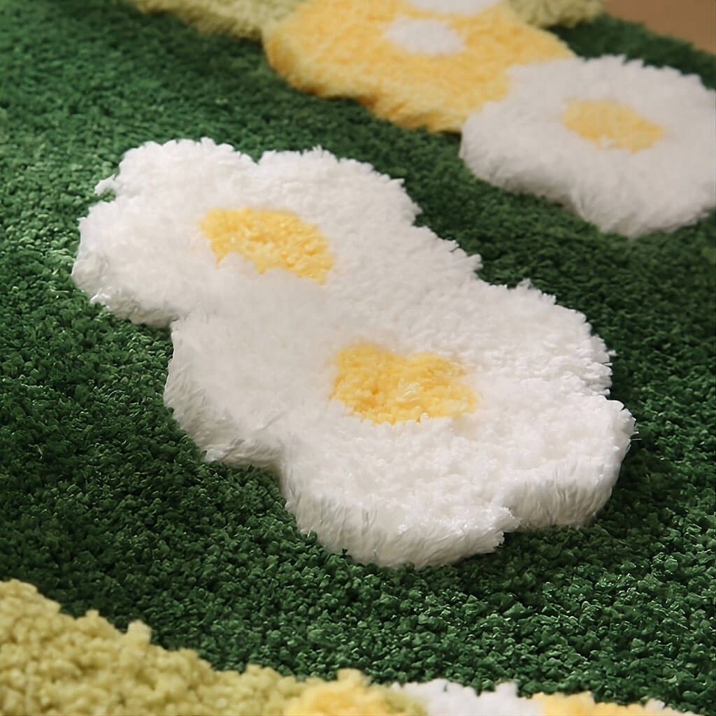 Fresh Daisy Meadow Tufted Rug - Shop Online on roomtery