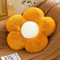 furry plush flower shaped decorative pillow fall decor throw cushion