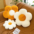 Furry Flower Fall Plush Pillow