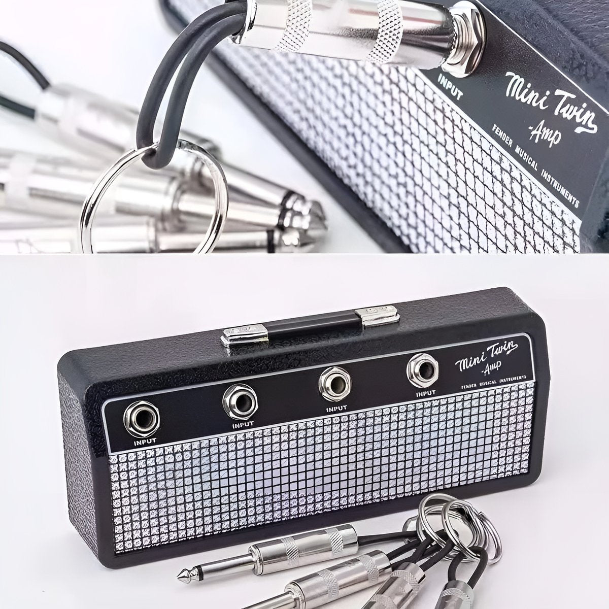 Retro Guitar Amp Key Holder