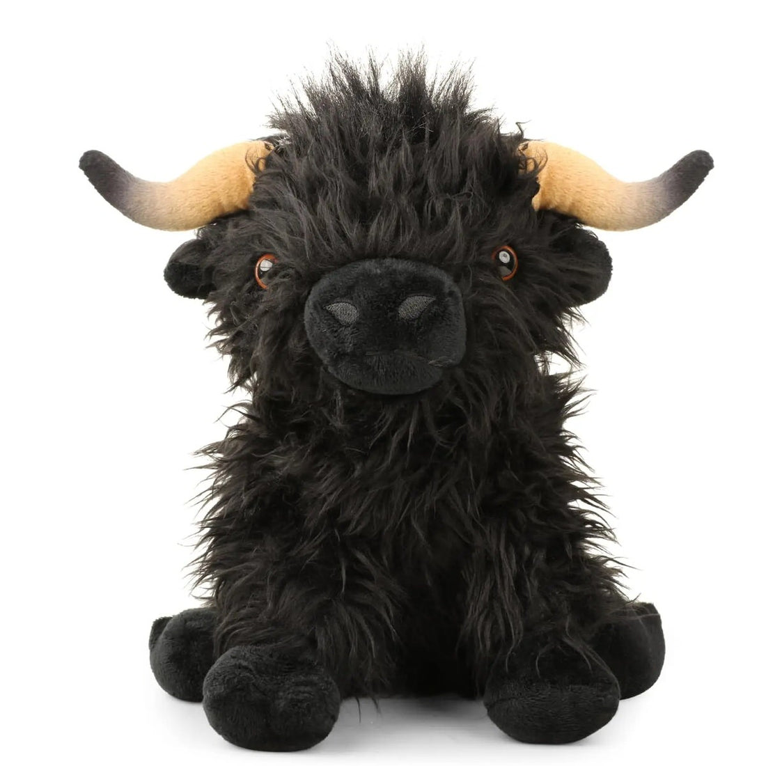 hairy plush highlander cow toy