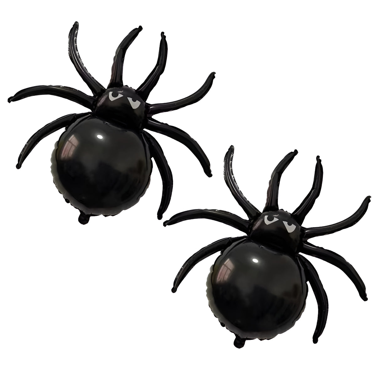 Spooky Halloween Foil Balloons Collection - Leggy Spiders 2 pcs