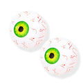 Spooky Halloween Foil Balloons Collection - Green Eye Eyeballs 2 pcs