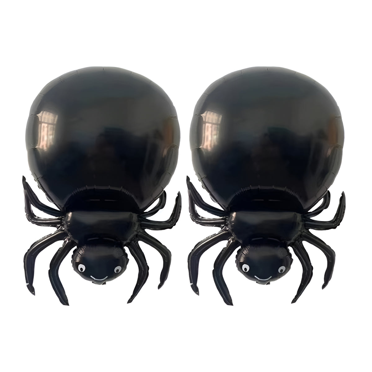 Spooky Halloween Foil Balloons Collection - Big-Body Spiders 2 pcs