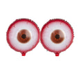 Spooky Halloween Foil Balloons Collection - Brown Eye Round Eyeballs 2 pcs